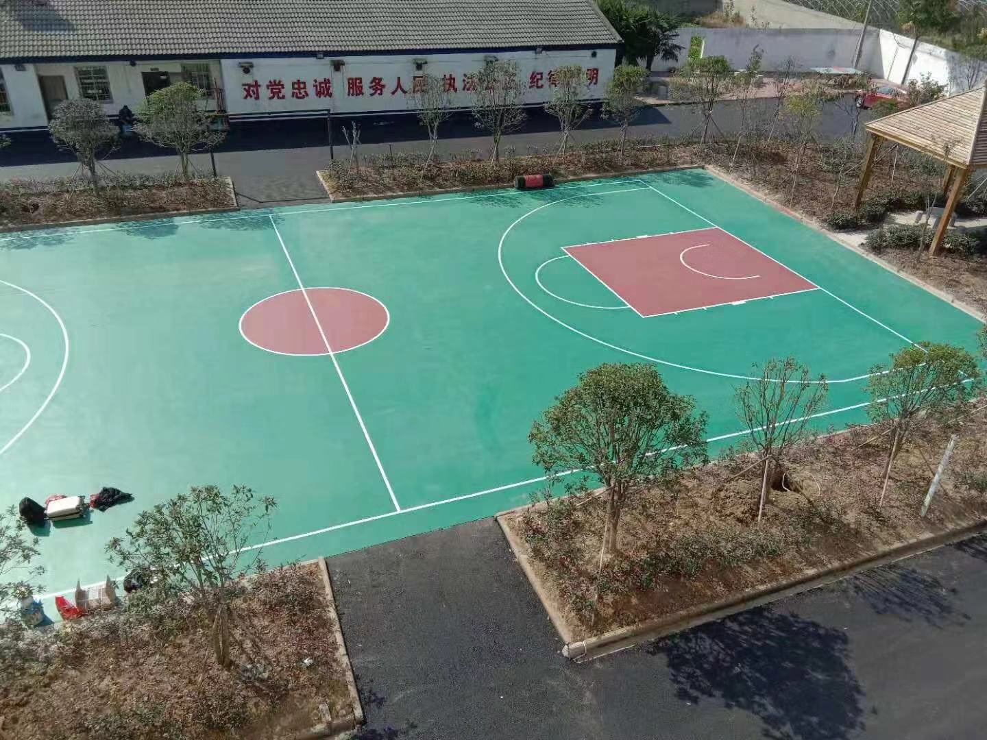 仙桃派出所籃球場(chǎng)